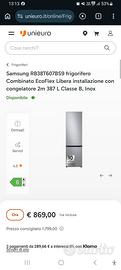 frigorifero nuovo imballato samsung 