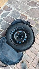 Ruota di scorta con borsa 175/65 R14