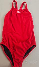 Costume intero donna speedo rosso taglia M