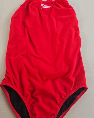 Costume intero donna speedo rosso taglia M