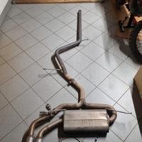 scarico con valvola Audi