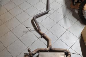 scarico con valvola Audi