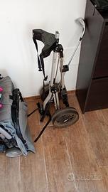 Carrello porta sacca golf