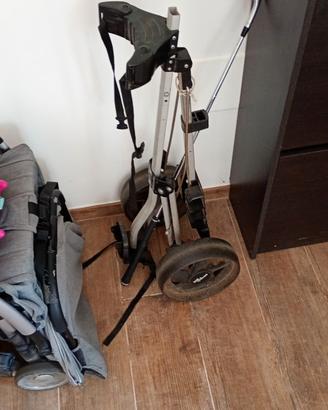 Carrello porta sacca golf