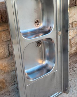 lavandino acciaio inox 