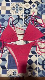 costume fucsia leopardato