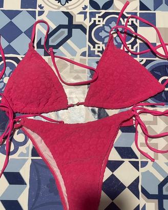 costume fucsia leopardato