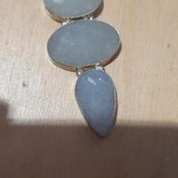 ciondolo argento e pietra di luna