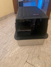 lettiera nuova  con fondo in acciaio