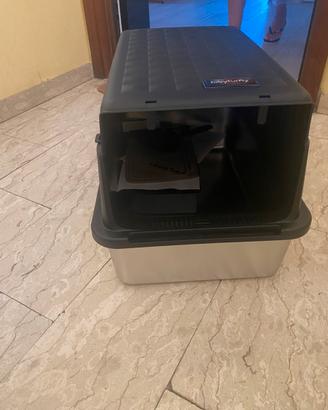 lettiera nuova  con fondo in acciaio