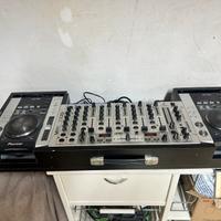 Console cdj pioneer 200 e mixer