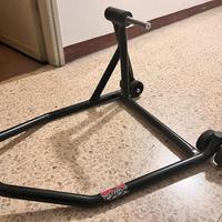 cavalletto moto monobraccio