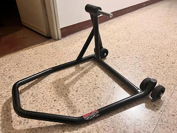cavalletto moto monobraccio