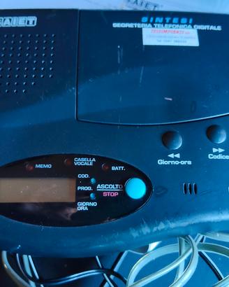 Segreteria telefonica con istruzioni 