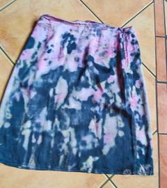 minigonna Seta Pura 100% Class Cavalli 