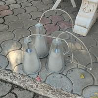 3 LAMPADARI DA SOFFITTO