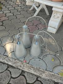 3 LAMPADARI DA SOFFITTO