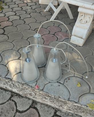 3 LAMPADARI DA SOFFITTO