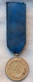 Medaglia tedesca epoca nazista 4 anni KRIEGSMARINE