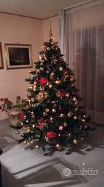 albero di natale senza addobbi