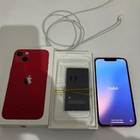 iPhone 13 128 giga rosso