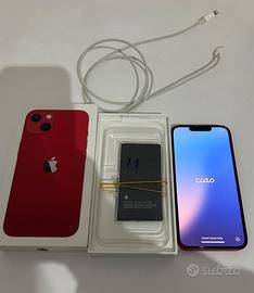 iPhone 13 128 giga rosso