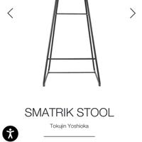 Sgabello Kartell Smatrik stool
