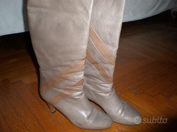 Stivali di pelle morbida