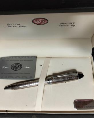 Penna Aurora argento massiccio