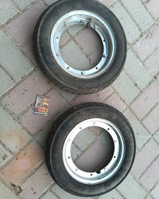 cerchio cromato gommato vespa 50 special cerchioni
