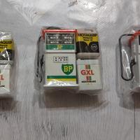 Tris miniature pompe carburanti + taniche olio NEW