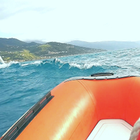 Gommone scafo vetroresina