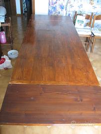 Tavolo da cucina in abete