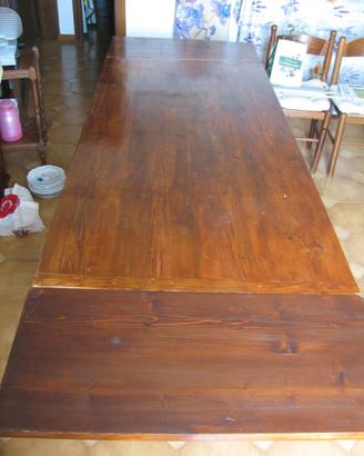 Tavolo da cucina in abete