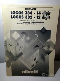Manuale Olivetti Logos 382/384 - 1993