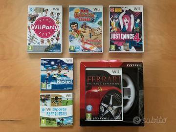 Giochi Wii da Collezione + Sports Resort + Ferrari