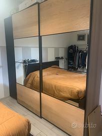 Ante scorrevoli Specchio + Anta Battente