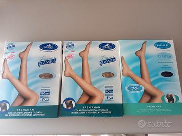 Calze collant premaman a compressione graduata