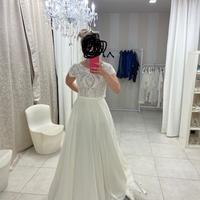 Vestito da sposa nuovo 2 pezzi