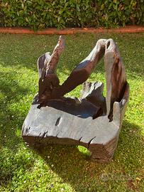 Panchina Legno Massello