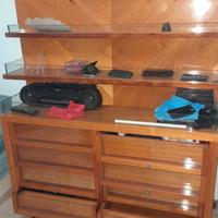 Cassettiera  con mensole