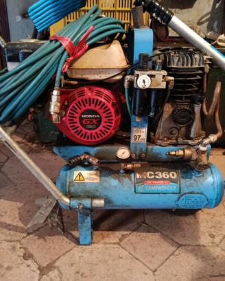 Moto compressore mc360 campagnola più abbacchiator