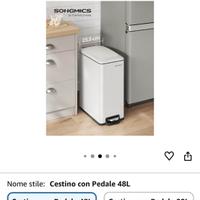 CESTINO SONGMICS NUOVO