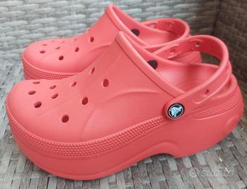 Crocs Classic Platform Clog colore Corallo N.38/39