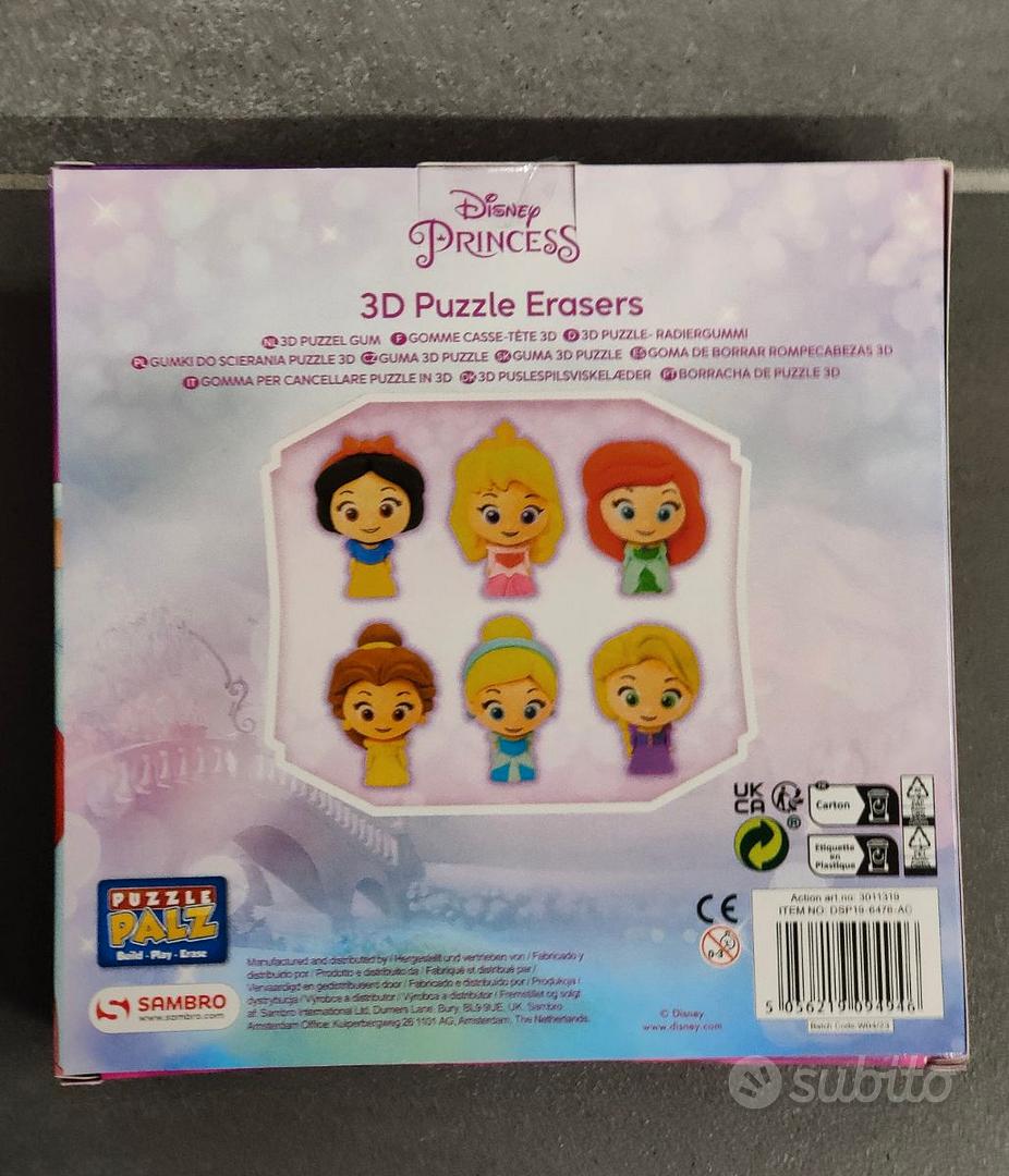 Disney Princess gomme 3D figure Cenerentola etc - Tutto per i bambini In  vendita a Milano