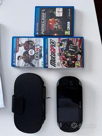 PS Vita con Giochi e Cover Originale