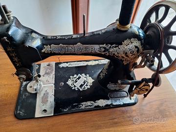 Macchina da cucire Singer del 1870