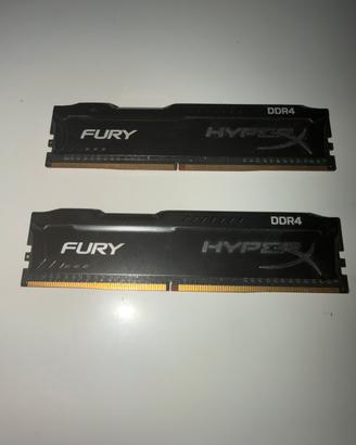 RAM DDR4 8GB FURY HYPERX