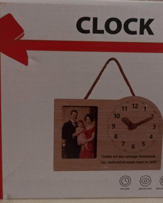 orologio porta foto