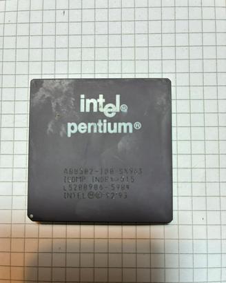 Processori vintage intel pentium 100